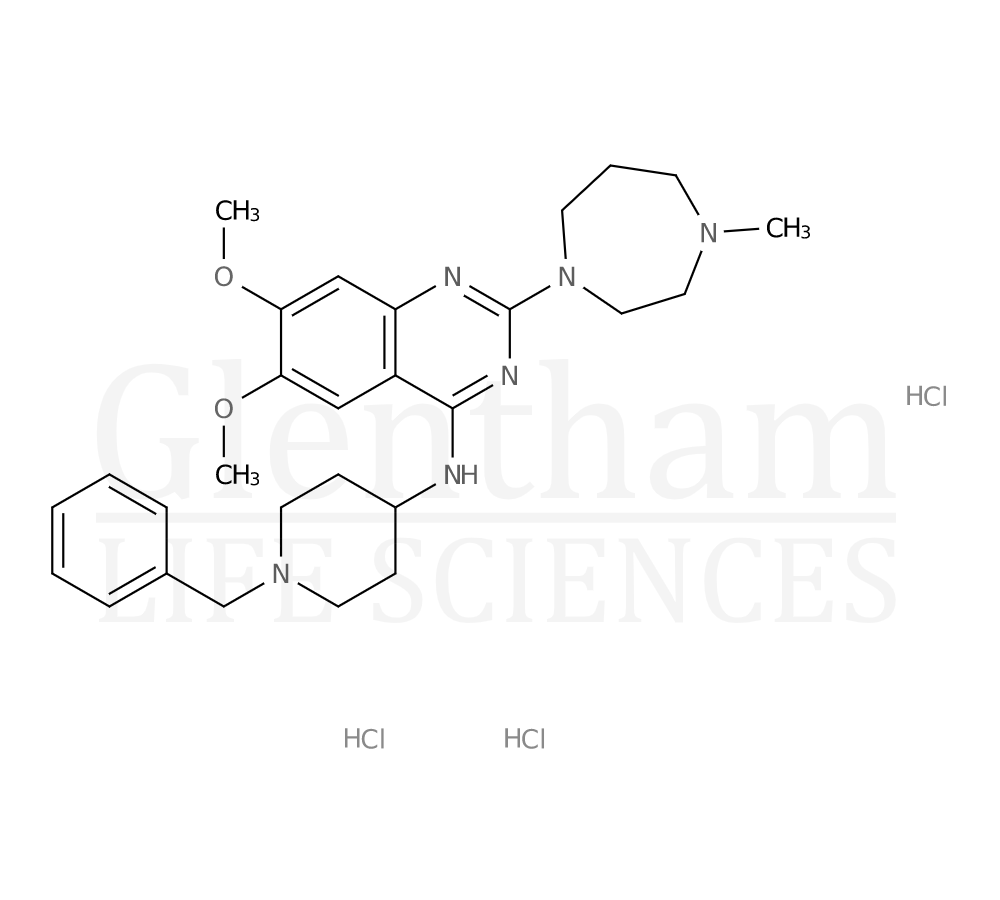 Structure for BIX 01294 trihydrochloride