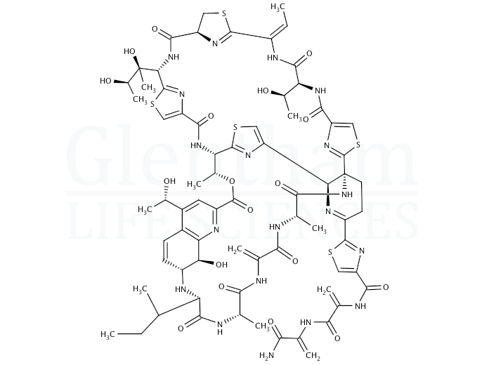 Structure for  Thiostrepton  (1393-48-2)