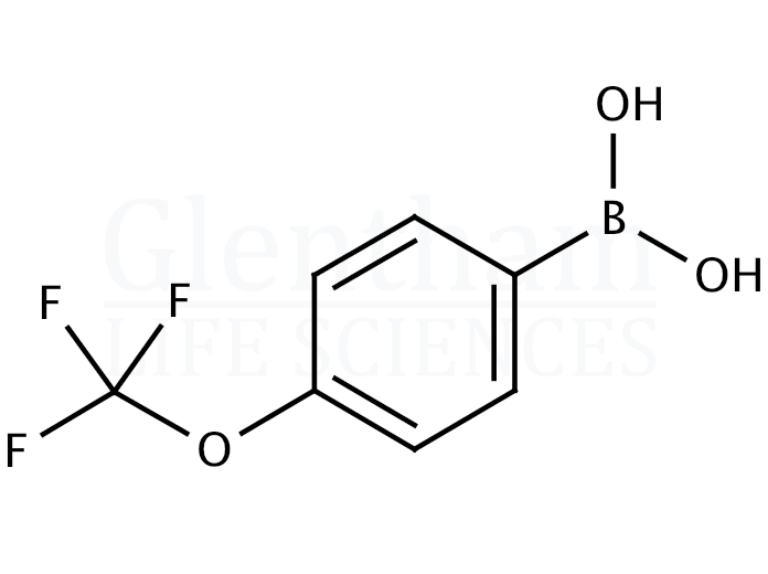 Structure for 4-Trifluoromethoxyphenylboronic acid