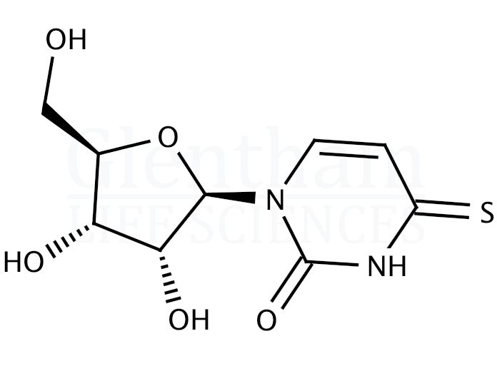 Structure for 4-Thiouridine (13957-31-8)