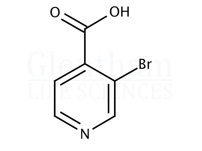 3-Bromopyridine-4-carboxylic acid Structure