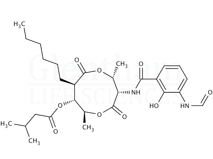 Structure for Antimycin A  (1397-94-0)
