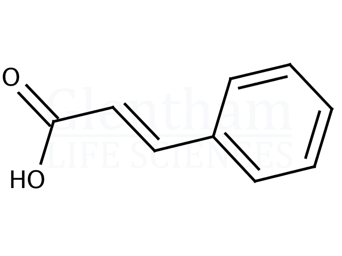 Structure for trans-Cinnamic acid