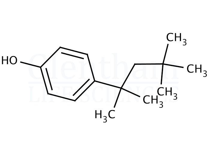 Structure for 4-tert-Octylphenol