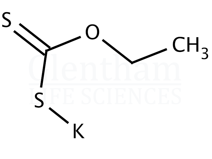Ethylxanthic acid potassium salt Structure