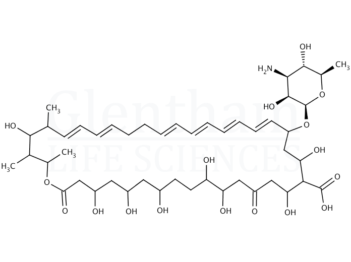 Structure for Nystatin hydrate, 4400 U/mg, USP grade (1400-61-9)