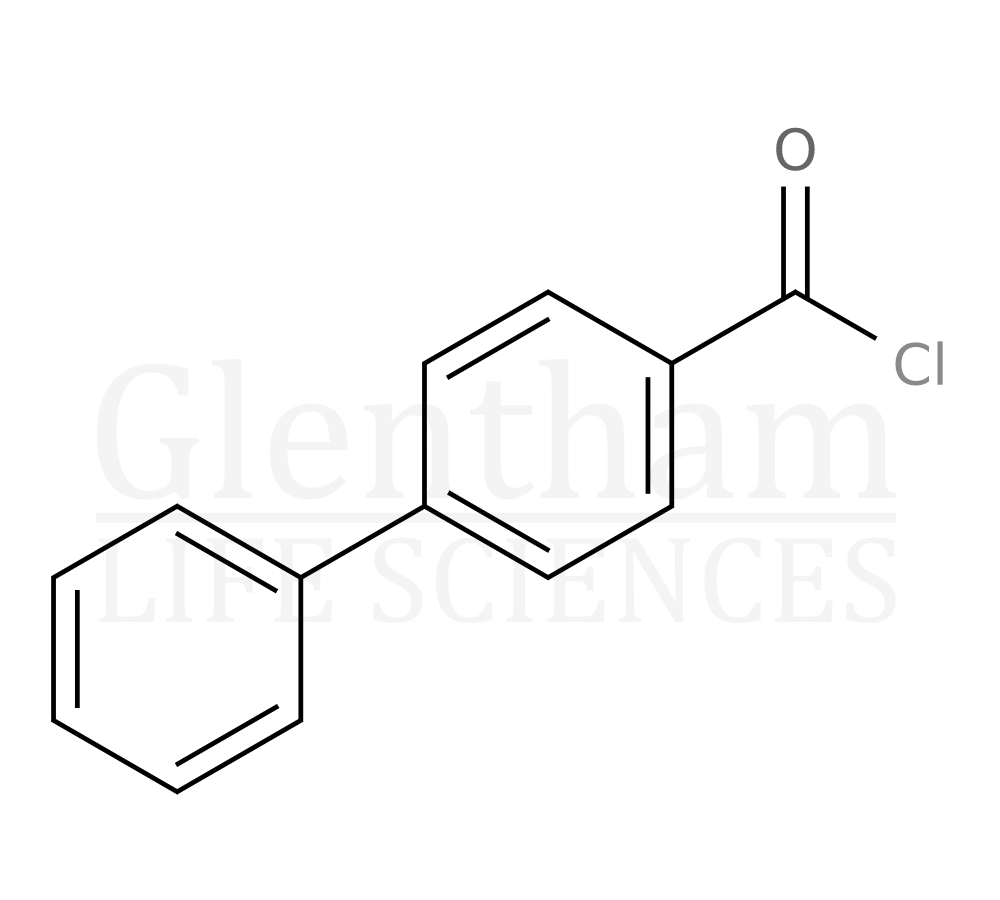 Structure for Biphenyl-4-carbonyl chloride