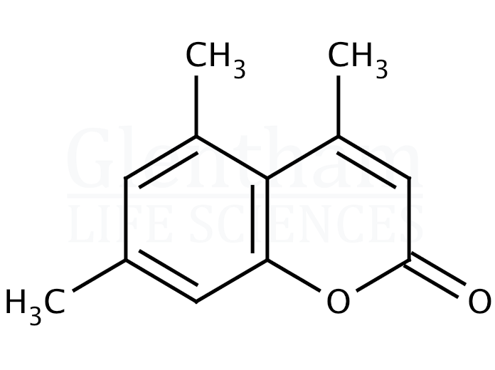 4,5,7-Trimethylcoumarin Structure