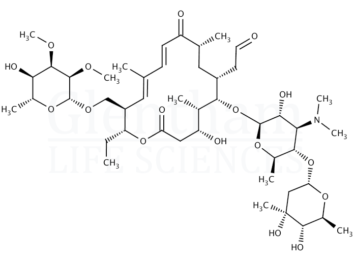 Structure for Tylosin (1401-69-0)