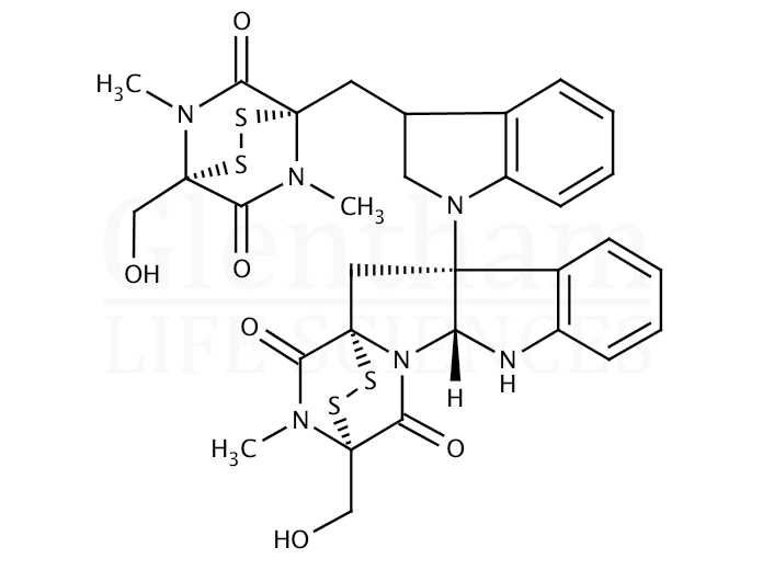 Structure for Chetomin