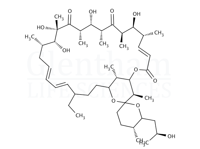 Structure for Oligomycin  (1404-19-9)