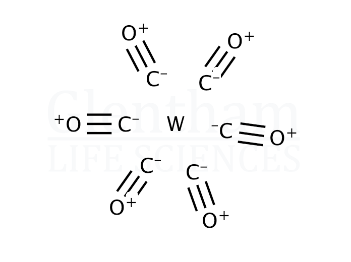 Structure for Tungsten hexacarbonyl