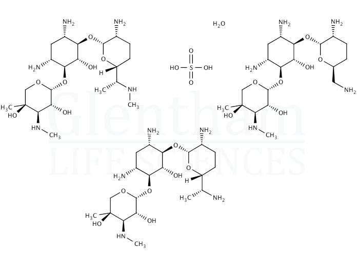 Gentamicin sulfate Structure