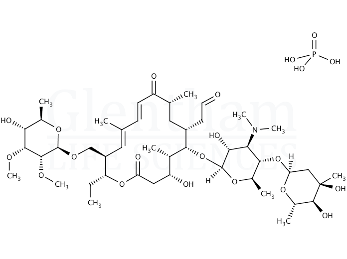 Structure for Tylosin phosphate (1405-53-4)