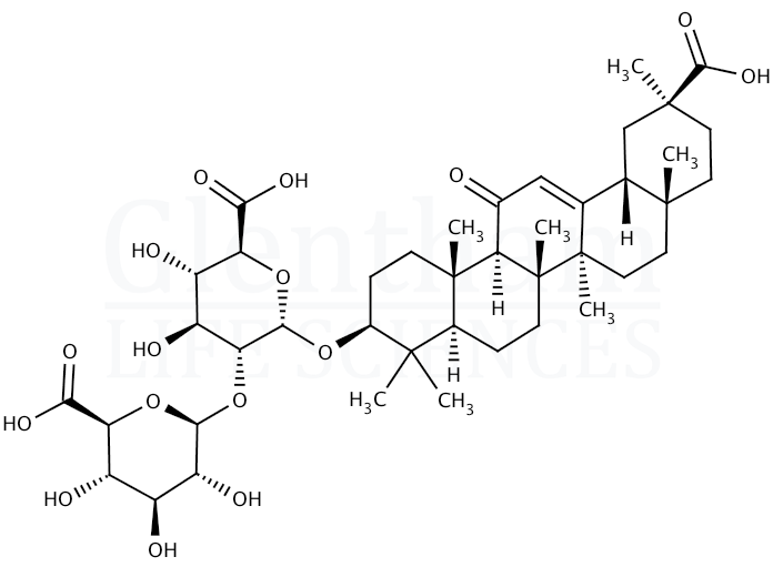 Structure for Glycyrrhizic acid