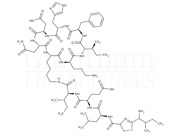 Structure for Bacitracin, EP grade (1405-87-4)