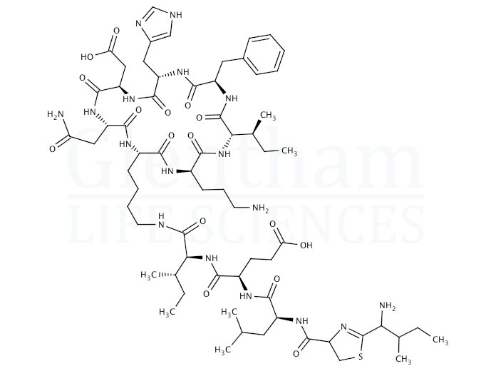 Strcuture for Bacitracin, EP grade