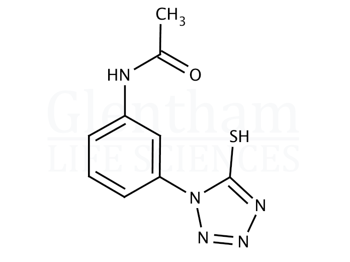 1-(3-Acetamidophenyl)tetrazole-5-thiol Structure