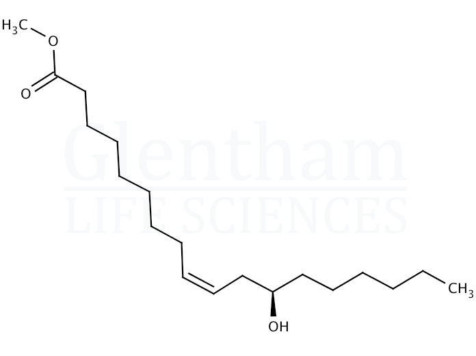 Methyl ricinoleate Structure