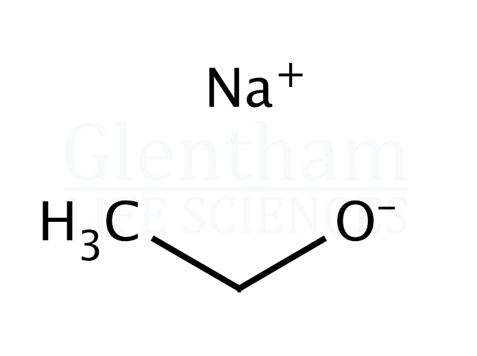 Strcuture for Sodium ethoxide, 21% in ethanol