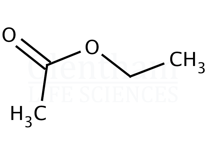 Structure for Ethyl Acetate, GlenDry™, anhydrous over molecular sieve