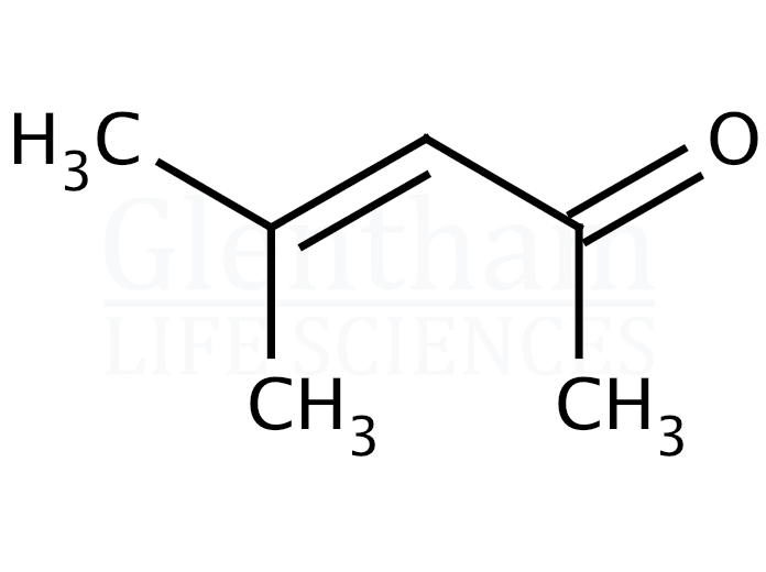 4-Methyl-3-penten-2-one Structure