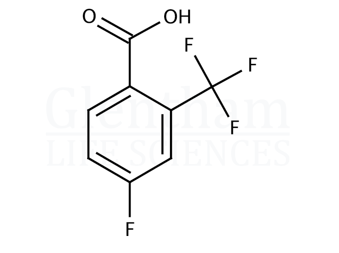 4-Fluoro-2-trifluoromethylbenzoic acid Structure