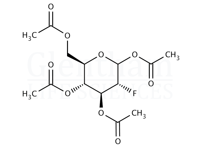 2-Fluoro-2-deoxy-glucose acetate Structure