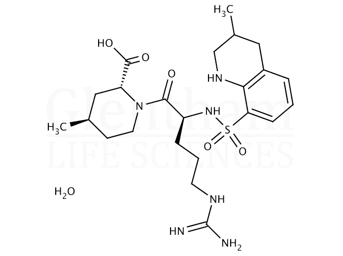 Structure for Argatroban monohydrate