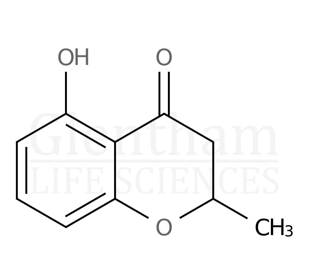 5-Hydroxy-2-methyl-4-chromanone Structure