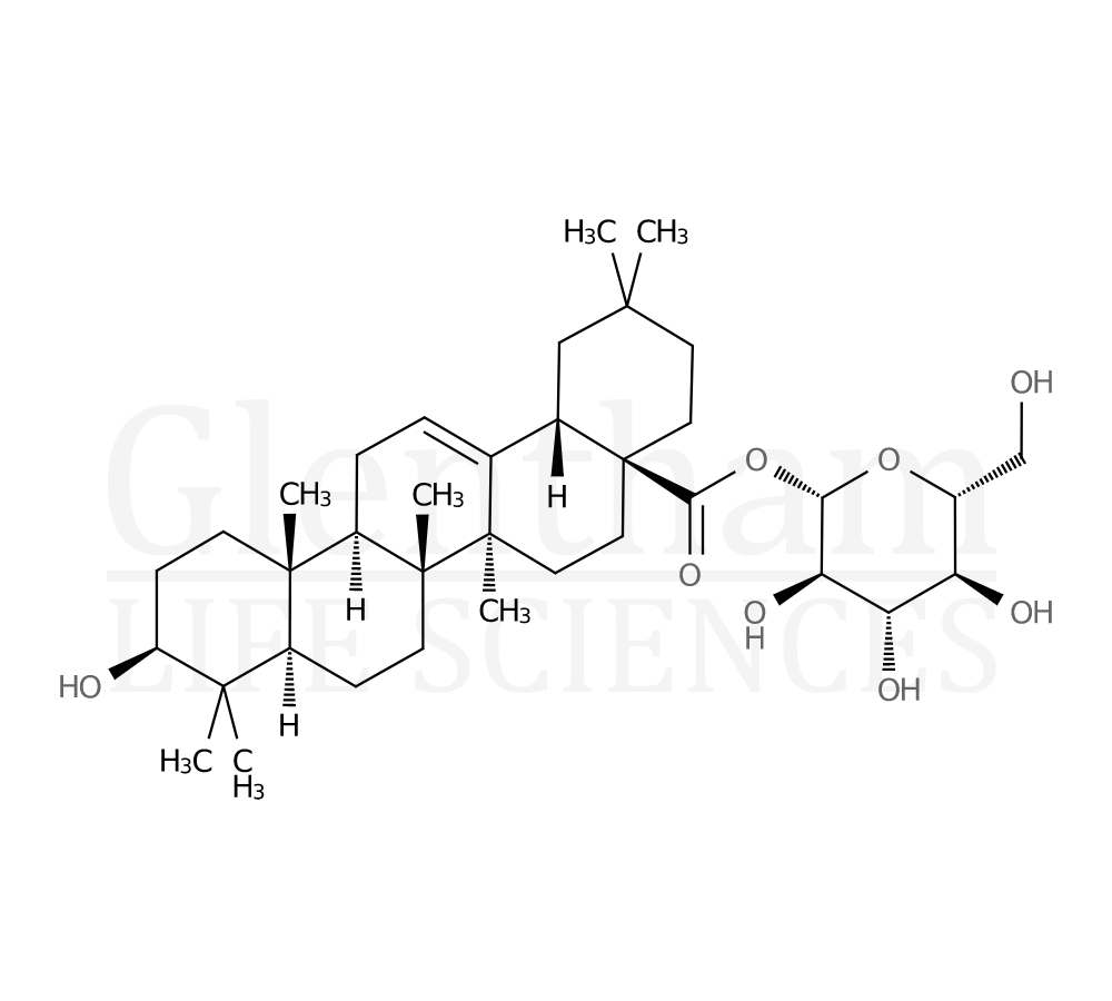 Structure for β-D-glucopyranosyl oleanolate