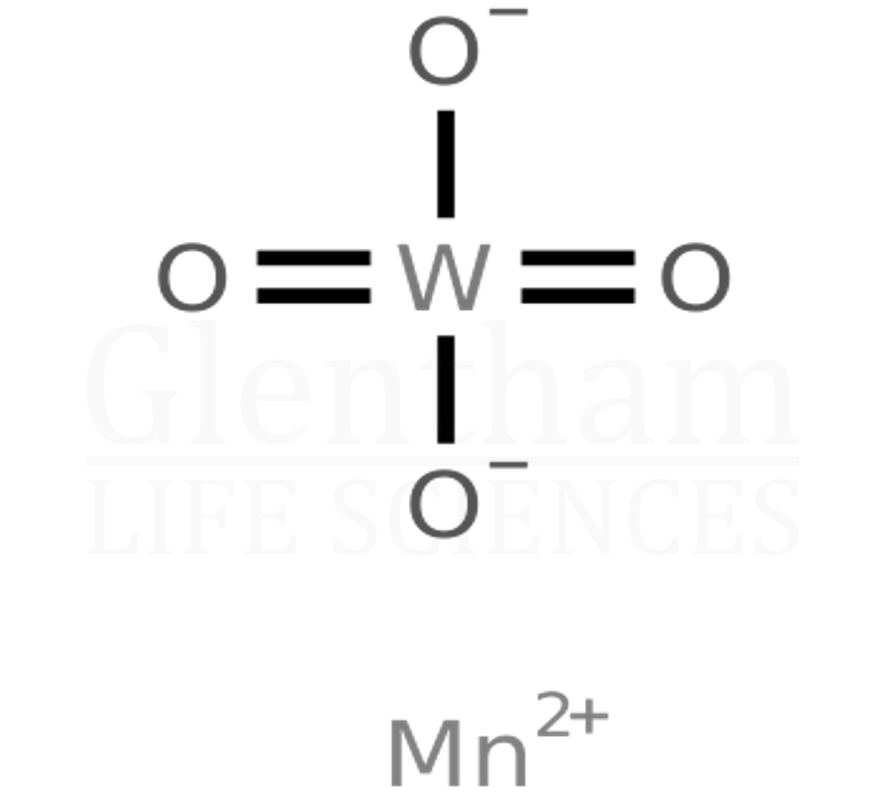 Structure for Manganese tungstate, 99.9%