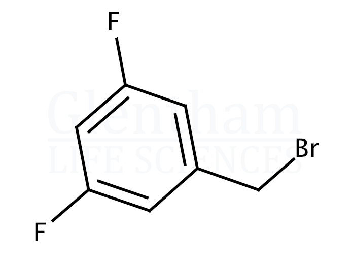 3,5-Difluorobenzyl bromide Structure