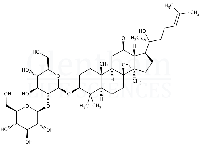 Ginsenoside Rg3 Structure