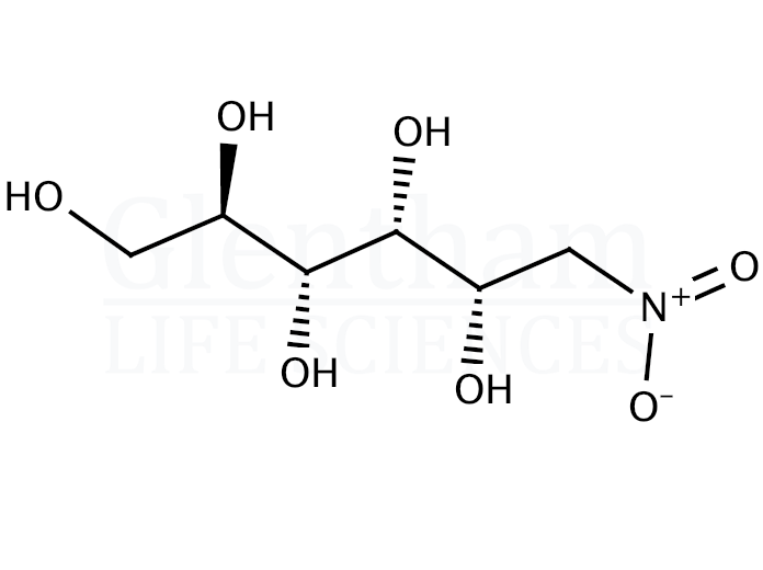1-Deoxy-1-nitro-D-sorbitol Structure