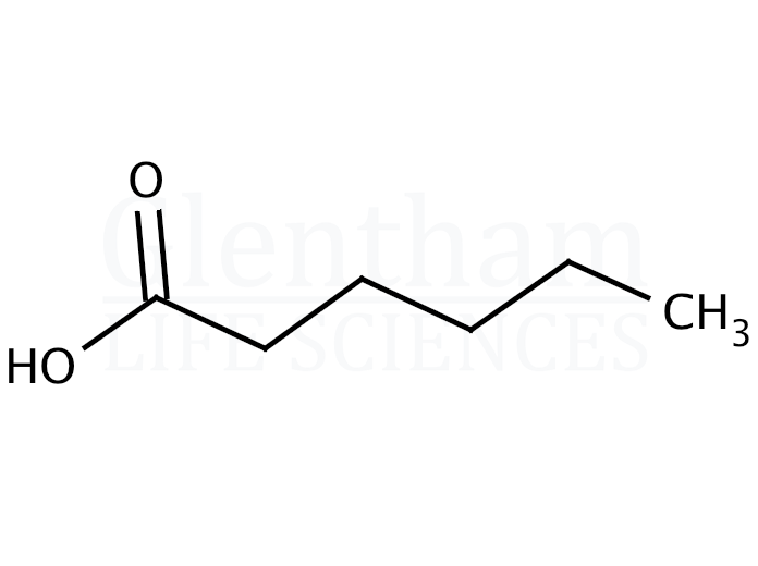 Hexanoic acid Structure