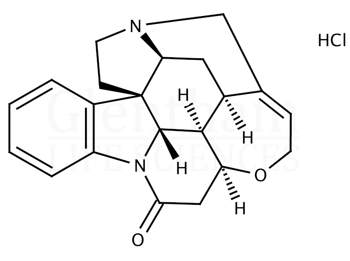Strychnine hydrochloride Structure
