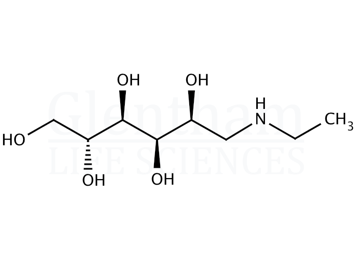 N-Ethylglucamine Structure