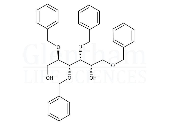 1,3,4,5-Tetra-O-benzyl-D-glucitol Structure