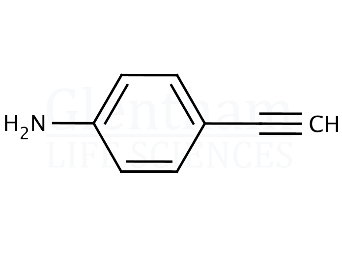 4-Ethynylaniline (4-Aminophenyl acetylene) Structure