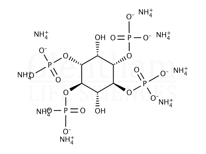 myo-Inositol 1,3,4,6-tetrakis-phosphate ammonium salt Structure