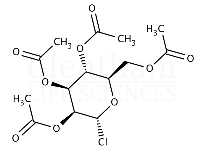 Structure for 2,3,4,6-Tetra-O-acetyl-a-D-mannopyranosyl chloride
