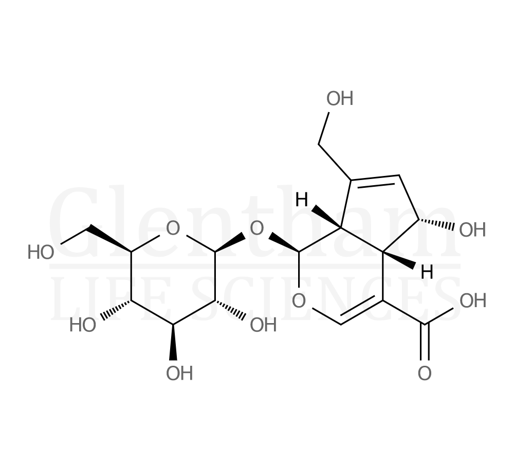 Deacetylasperulosidic acid Structure
