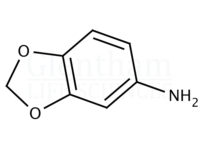 Structure for  3,4-(Methylenedioxy)aniline  (14268-66-7)