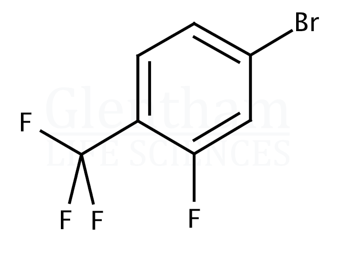 Structure for 4-Bromo-2-fluorobenzotrifluoride