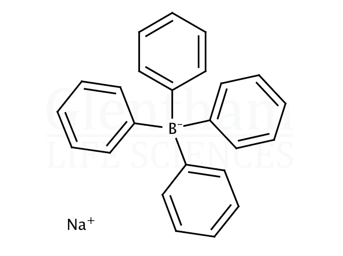 Sodium tetraphenylborate, ACS grade Structure