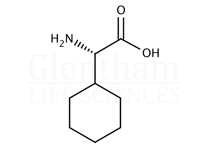 Structure for  L-Cyclohexylglycine u3000  (14328-51-9)
