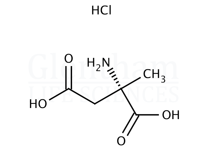 Large structure for (S)-(+)-2-Amino-2-methylbutanedioic acid hydrochloride salt (143282-41-1)