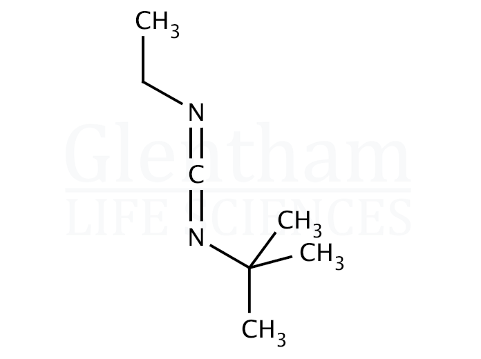 Structure for  1-tert-Butyl-3-ethylcarbodiimide   (1433-27-8)