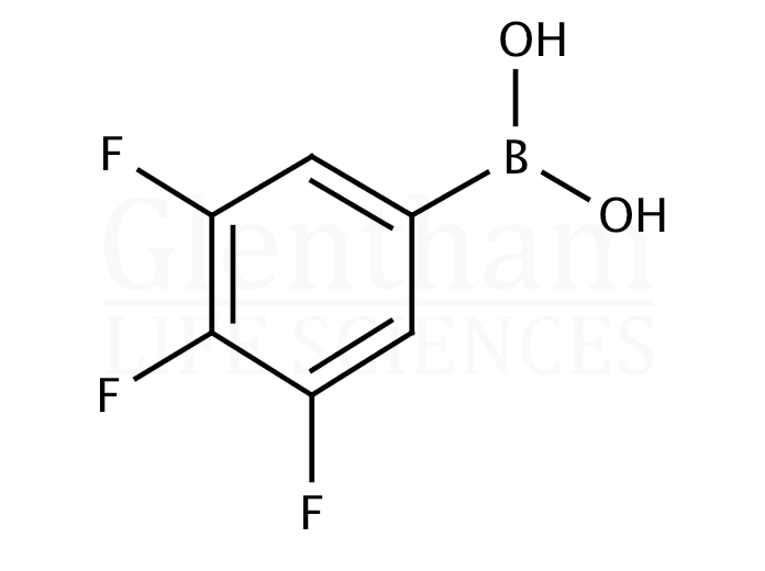 3,4,5-Trifluorophenylboronic acid Structure